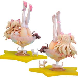 Mascot Costumes 19cm Skytube Blade Anime Girl Figure Chiyuru Lingerie Sexy Action Figure Chiyuru Chiru Lingerie Figurine Aldult Model Doll Toys