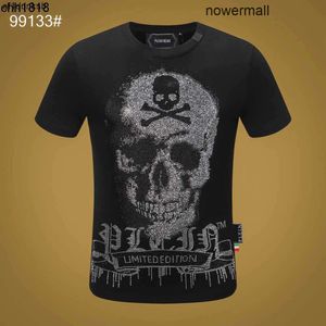 Plein Clothing Philipps PP Skull T-shirts High Rhinestone Bear Streetwear Hop T Quality Designer Hip Men Tshirts Tshirt Brand Classical Xrvj