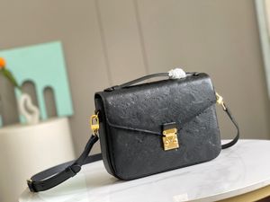 10a Top Oryginalne skórzane luksusowe designerskie torba Pochette Metis na ramię