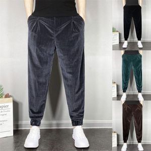 Männer Hosen 2023 Frühling Herbst Männer Designer Marke Cord Streetwear In Mode Harem Lose Hosen Outdoor Casual Sweatpant