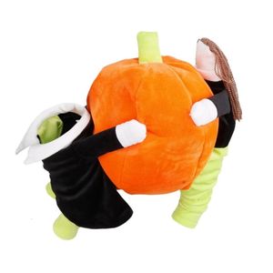 Cat Costumes Halloween Pumpkin Theme Pet Funny Costume Kitten Cosplay Dress Up Killers Clothes for Puppy Kitten Party Accessories 231011