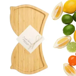 Tallrikar 2023 Charcuterie Breast Shaped Board for Fruits Spoof Servering Tray Fruit Nut Candy