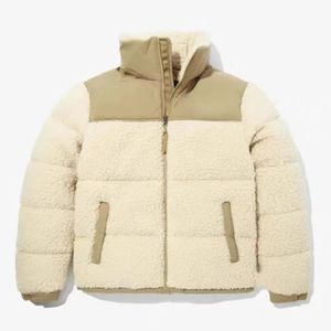 2023 new Nf Jacket, Wool puffer jacket, wool men's coat, jacket, park long sleeve, outdoor zipper, winter popular thick coat fur thermal jacket