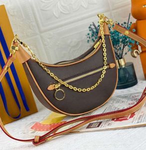 2023 shoulder bags m81166 m80198 luxurys designers women classic brands shoulder bags totes quality top handbags purses leather lady moon type fashion bag