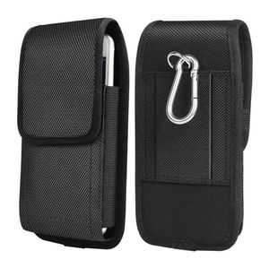 Belt Clip Holster Universal Phone Cases Nylon Pouch For iPhone 15 14 13 12 11 pro max Samsung Huawei Moto LG Sport Waist Pack Bag Flip Moblie For 4.5-7.0 inch