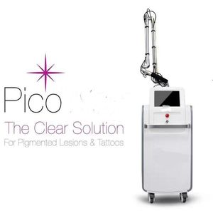 Medical PicoSecond Laser Tattoo Removal Machine Vertical Q Switched Nd Yag Lazer Freckle Remove equipment Picolaser 755 1064 532 beauty machine