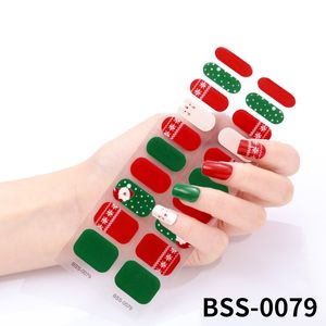 Korean Style Glitter/Floral Nail Art Stickers Nail Wraps Manicure DIY Nail Polish Strips Women Mnicure Decor Sticker