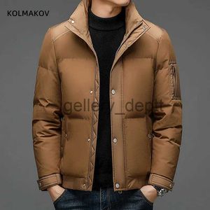 Männer Daunenparkas 2023 Winter verdicken Mantel Männer Casual Winterjacke Herrenmode Mantel weiße Ente Daunenjacken Männer warm verdicken Winterparkas M-4XL J231010