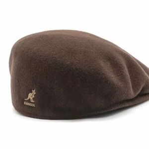 Берет-кенгуру, летняя тонкая шляпа кангол, женская осенне-зимняя японская сетчатая красная шерстяная новая шапка-бутон