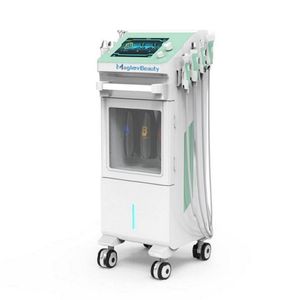 Nyaste 9 av 1 vatten Aqua Peeling Facial Dermabrasion Skin Care Micro Dermabrasion Aqua Peel Oxygen Facial Machine