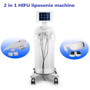 Neue Liposonix-Körperkonturierungsmaschine 2 IN 1 LIPO HIFU Facelift Körperfettreduzierung Celluite-Behandlung guter Preis Liposonix-Schlankheitskur