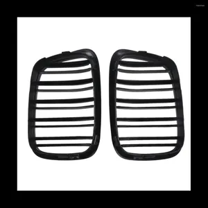 Stuurwiel Covers Glanzend Zwart Motorkap Nieren Grill Dual Line Voor E39 5-Serie 525 528 1995-2004 51137005837 51137005838