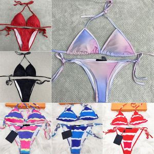 Modedesigner Mädchen Bademode Schnür-Badeanzug Buchstaben Bikini Set Tangas Kleidung Strand Lässig Sexy Klassischer Badeanzug Maternit203l