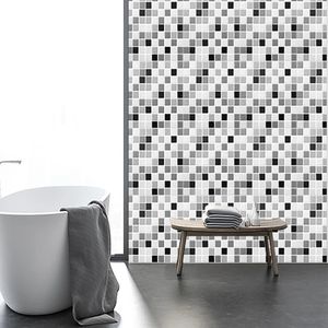 Adesivos de parede adesivo banheiro banho telha impermeável autoadesivo papel de parede renovação chuveiro decoração do quarto à prova de umidade 231010