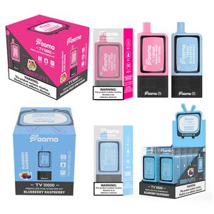 10000パフ使い捨て蒸気ドイツ地元の輸送Feemo TV10000 Vapor Vape Box Dopateable E Tigablette Mesh Coil with 10k Puffs Prefild Pod Wholesale