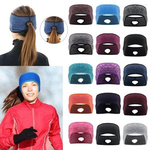 Bandanas 1pcs head chusta włosa sata kobiet dziewczęta Ucha polaru Ucha Zimowa podgrzewacza biegowa biegowa opaska na głowę