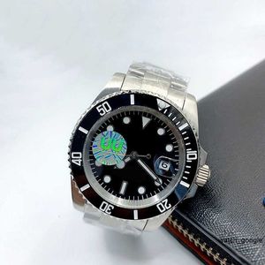 Mens Automatic Mechanical Ceramics Watches 41mm full rostfritt stål badursur Sapphire Luminous Watch Business Casual Montre de Lu