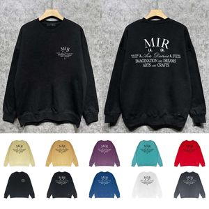 Colar moletom homens mulheres suéteres A 23 miri designer suéter em torno do pescoço com capuz moda impressa manga longa camiseta oversize hoodies