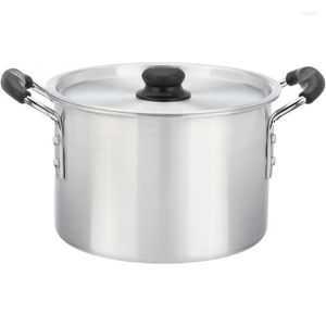 Pannor Aluminium Stock Pot With Lid Cooking Accessories Pancake Pan Rostfritt stål Wok för gjutjärnsgrill och PO