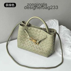 Torebki TOTES TOBA ROPE VENATA TLOVED 2023 Andiamo Burekle Designer Torby Metal Botteega Siodle Bag