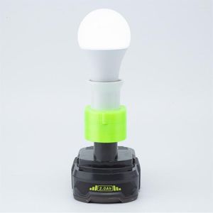 Portable Lanterns For Ryobi 18V Li-ion Battery Cordless E27 Bulb Lamp LED Light Indoor And Outdoor Work