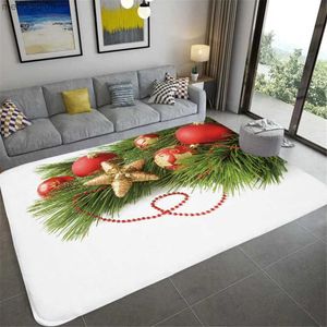 Juldekorationer jul och nyår dekorativa mattor antisläpp dekorativa mattor för vardagsrummet sovrum tabis chambre