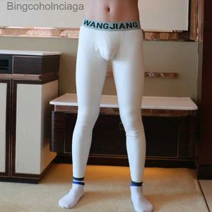 Männer Thermo-unterwäsche Heißer Winter Männer Lange Unterhosen Leggings Hohe Qualität Baumwolle Thermo-unterwäsche Warme Lange Leggings Hosen Für menL231011