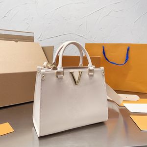 Designer feminino bolsa de mamãe carta bolsa grande bolsa de compras carteira envelope bolsa de couro crossbody bolsa escolar bolsa de couro com caixa de aeronave
