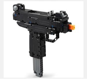 Atacado Pistola Airsoft Gun Parte Acessório Gun Block Model Build Kit Gas Gun Co2 Airsoft Rifle Pistolas Uzi Cartucho Arma Brinquedo Pistola Uzi Brinquedos Crianças Presente de Natal