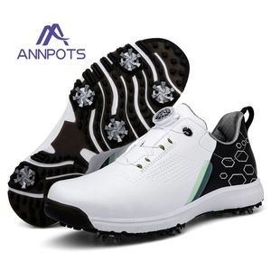 Altri articoli sportivi Uomo Donna Scarpe da golf Designer Scarpe da ginnastica maschili in pelle professionali Suola per unghie Comode calzature da passeggio all'aperto 231011