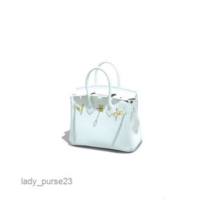 Беркинс высший качественный классический модный пакет для сумок дизайнерские сумки Top Layer Cowhide Кожаный личи рисунок зеленый мини -портативный плечо 20an