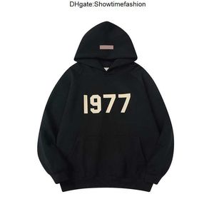 Ess 1977 Designer esen Hoodies Hoody Men esenta Pullover Sweatshirts Oversized Clothing Tops Quality Mens Womens Hooded Jumper Refflective Letter Print suit S-XL JJ