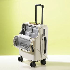 Akşam Çantaları Seyahat Bavul Bagaj Kabin Taşınıyor Tekerlekler ile Haddeleme Tramvası Şifre Çanta İş Hafif 231011
