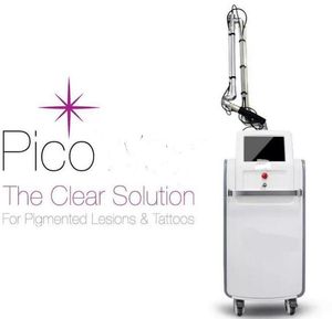 Clinic use PicoSecond Laser Tattoo Removal Machine Vertical Q Switched Nd Yag Lazer Freckle Remove equipment Picolaser 755 1064 532 beauty machine
