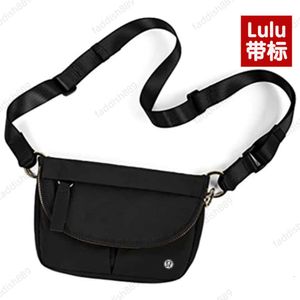 Lulu Style Marsupio a tracolla alla moda da uomo e da donna Borsa a tracolla da 1,5 litri Cintura regolabile