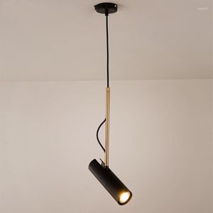 Lampy wiszące Lampa żyrandol Vintage czarny żelazny przewód uchwyt na przewód stół jadalny oświetlenie w stylu przemysłowym