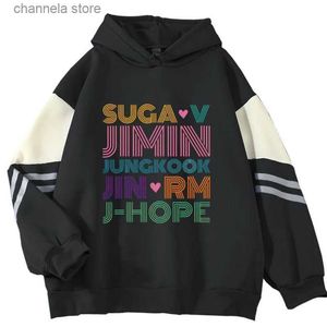 Men's Hoodies Sweatshirts 2023 New JIMIN JUNG KOOK J-HOPE JIN SUGA V RM Hoodies Sweatshirts Men/Women Fashion Kpop Hoodie JIMIN Clothes sweatshirt T231011