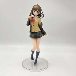 マスコットコスチューム25cm Sayu ogiwaraアニメフィギュアHige wo soshite joshikousei wo hirou girlアクションフィギュアコレクションコレクションモデルバースデーおもちゃギフト