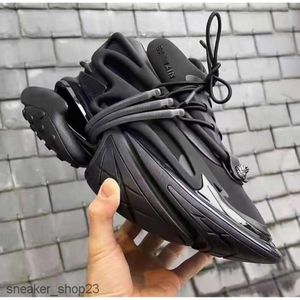 Sneaker Top 2024 Sneakers Para Balmmain Dopasowanie jakości Sport Nowe buty kosmiczne swobodne grube statki kosmiczne Sole Fashion Kolor S95x