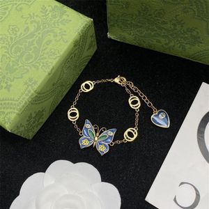 Designers Womens Pendant Necklaces G Letter Luxury Jewelry Mens Fashion Butterflys Bracelet Chain Wedding Formal Party Hoop Premiu2843