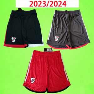 River Plate Soccer Shorts 2023-24 Football Pants Red Black Home Away Third Fourth