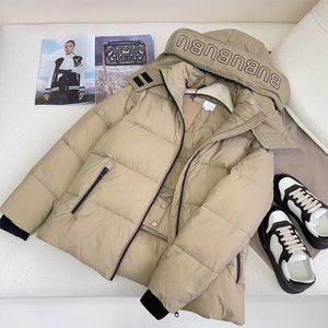 Kvinnor jacka parkas down b stylist coat mode casu