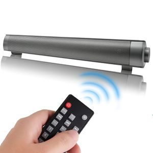 Soundbar Bluetooth Hoparlör Ev Sineması TV Soundbar Mini Sistemi Uzaktan Kumanda Çift Kablolu ve Kablosuz Bağlantı 3D Surround Sound 221101