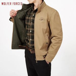 Men's Jackets Man Oversize Windbreaker Military Coat Clothes Men Parka Winter Overcoat Male Cold Blouse Outerwear Button Stylish 231010