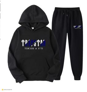 Mens Tracksuits Tracksuit Mens Nake Tech Trapstar Track Suits Hoodie Europe American Basketball Football Rugby Twopiece With Womens Long Trapstar fly