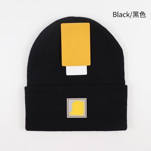 2023 Mens Classic Designer Carhart Primavera Outono Inverno Gorros Estilo Quente Chapéu América do Sul Homens Mulheres Moda Universal Knit Cap Outdoor Skull Caps H2