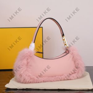 Designer women bag leather saddle bag luxury shoulder bag Feathers decorated fall/winter classic bag