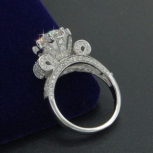 Cała biżuteria Victoria Wieck 925 Sterling Srebrny White Topaz Symulowany diament CZ Wedding zaręczynowy palc kobiety pierścień gif277y