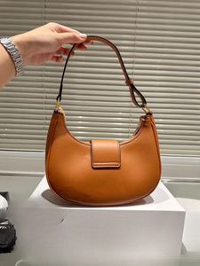 Designer-Handtasche, Designer-Mini-Hobo-Umhängetasche, Marken-Unterarmtaschen, AAA-Tasche, Qualität, braun, schwarzer Buchstabe, Designer-Tasche, große Kapazität, Damentasche zum Einkaufen