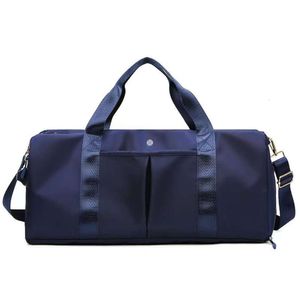 дорожная сумка-клатч lululemens, большая сумка для багажа, багажник, спортивная сумка, роскошная дизайнерская сумка, модная сумка для выходных, женские сумки, нейлоновый плечевой ремень, сумка через плечо